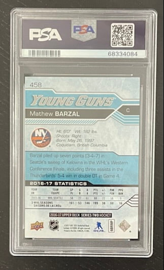 2016 UPPER DECK SERIES TWO - YOUNG GUNS - M. BARZAL -
