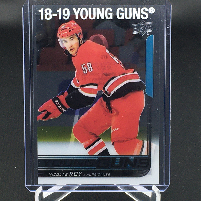 2018 UPPER DECK SERIES TWO - CLEAR CUT - YOUNG GUNS - N. ROY -