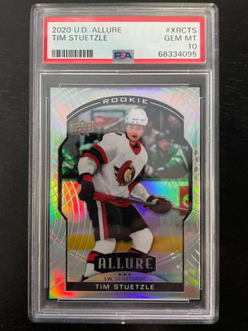 2020 UPPER DECK ALLURE - T. STUETZLE - #XRCTS - PSA 10 - RC