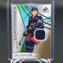 2019 UPPER DECK SP GAME USED - AUTHENTIC ROOKIES - E. BEMSTROM - #196 - #'D/599  - JERSEY - RC