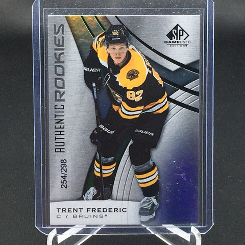 2019 UPPER DECK SP GAME USED - AUTHENTIC ROOKIES - T. FREDERIC - #195 - #'D/298  - RC