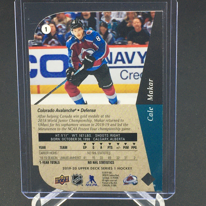 2019 UPPER DECK SERIES ONE - GOLD DIE CUT - C. MAKAR -