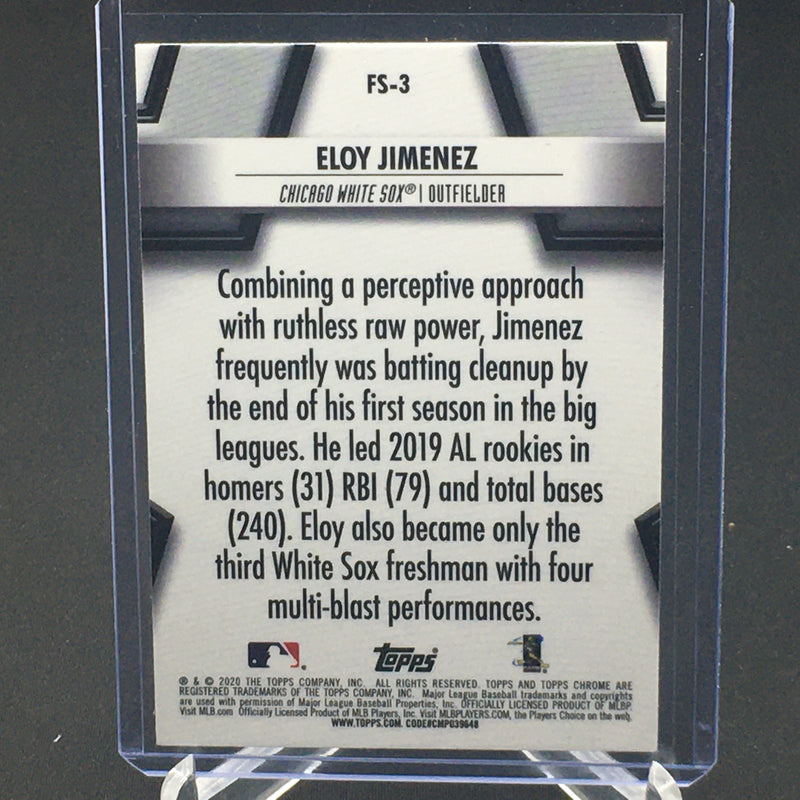 2020 TOPPS CHROME - FUTURE STARS - E. JIMINEZ -
