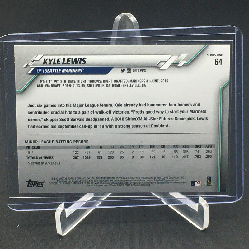 2020 TOPPS SERIES ONE - FOIL - K. LEWIS -