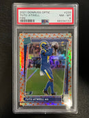 2021 PANINI DONRUSS OPTIC - FIRE - RATED ROOKIE - T. ATWELL -