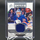 2018 UPPER DECK SP GAME USED -  SKILLS FABRICS - H. LUNDQVIST -