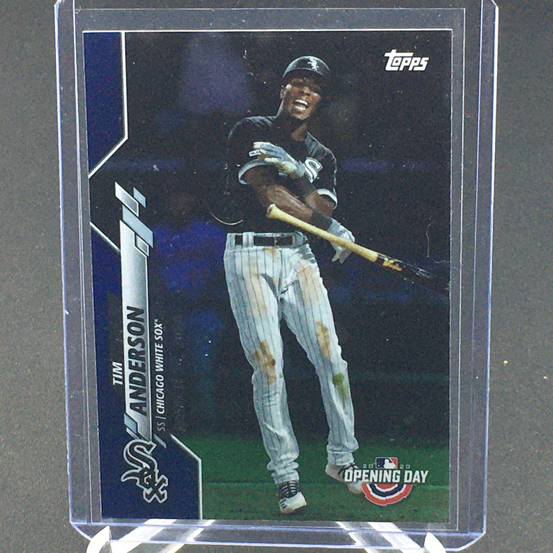 2020 TOPPS OPENING DAY - BLUE FOIL - T. ANDERSON -