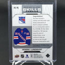 2018 UPPER DECK SP GAME USED -  SKILLS FABRICS - H. LUNDQVIST -