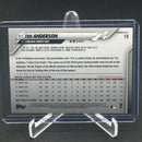 2020 TOPPS OPENING DAY - BLUE FOIL - T. ANDERSON -