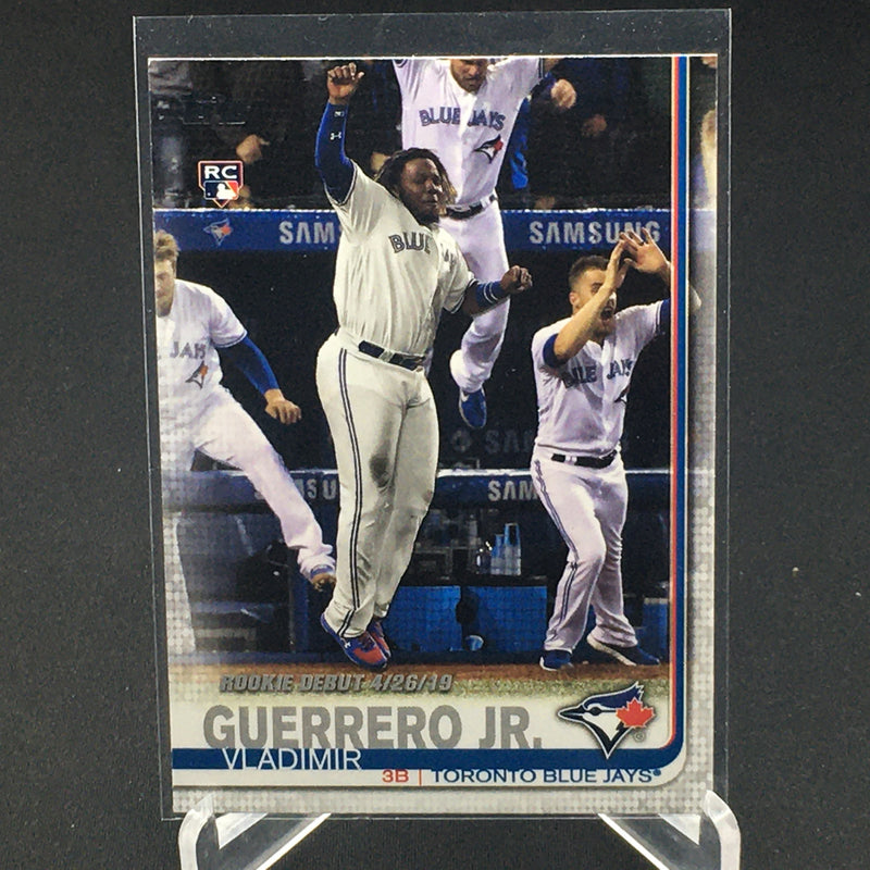 2019 TOPPS UPDATE SERIES - ROOKIE DEBUT - V. GUERRERO JR. -