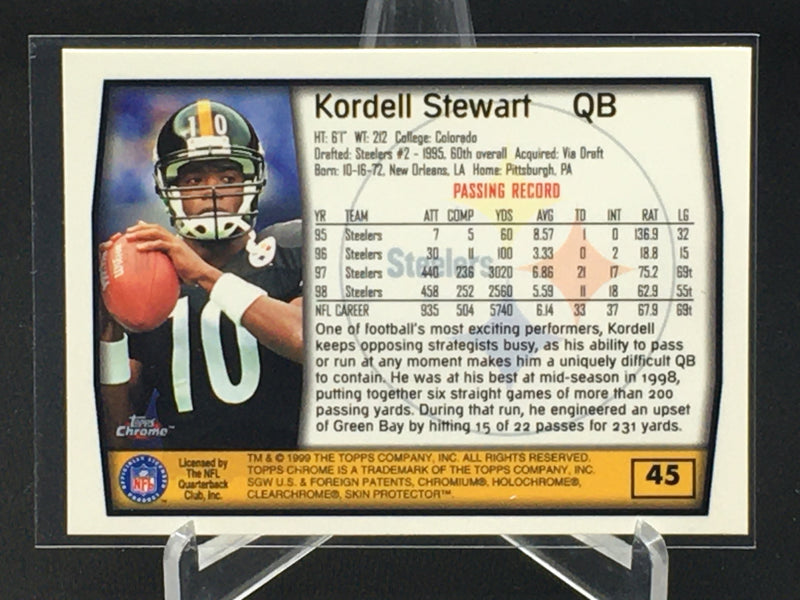 1999 TOPPS CHROME - K. STEWART - 45