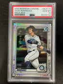 2020 TOPPS BOWMAN CHROME - MEGA BOX - J. RODRIGUEZ -