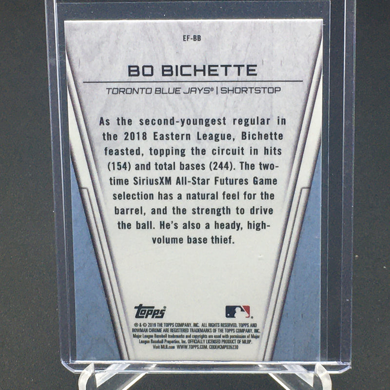 2019 TOPPS BOWMAN CHROME - ELITE FARMHANDS - B. BICHETTE -