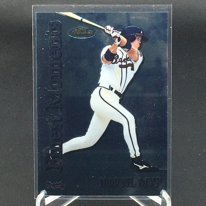 2000 TOPPS FINEST MOMENTS - 3000 HITS - C. JONES -