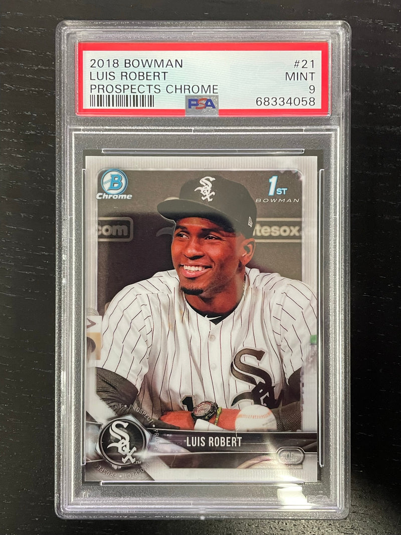 2018 TOPPS BOWMAN - PROSPECTS CHROME - 1ST BOWMAN - L. ROBERT -