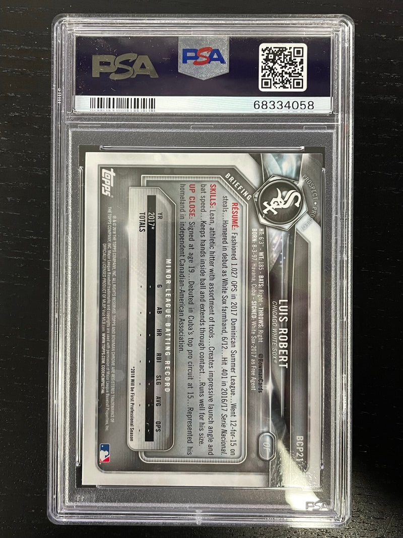 2018 TOPPS BOWMAN - PROSPECTS CHROME - 1ST BOWMAN - L. ROBERT -