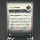 2020 TOPPS BOWMAN'S BEST - N. HOERNER -