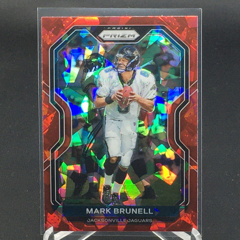 2020 PANINI PRIZM - RED CRACKED ICE PRIZM - M. BRUNELL -