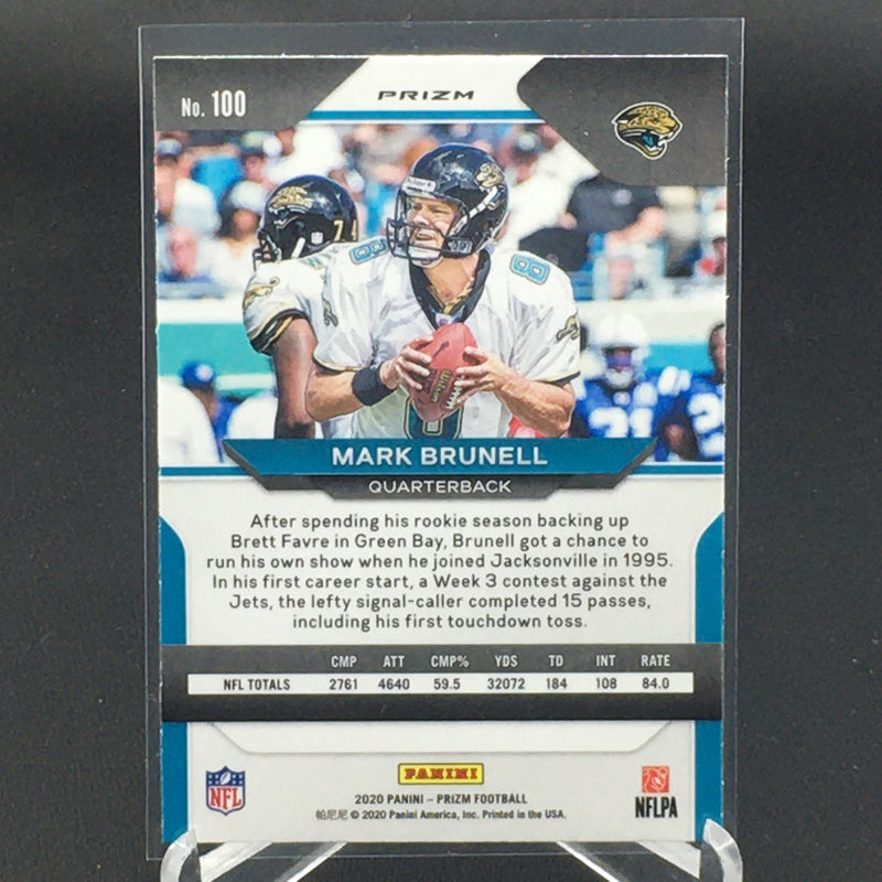 2020 PANINI PRIZM - RED CRACKED ICE PRIZM - M. BRUNELL -