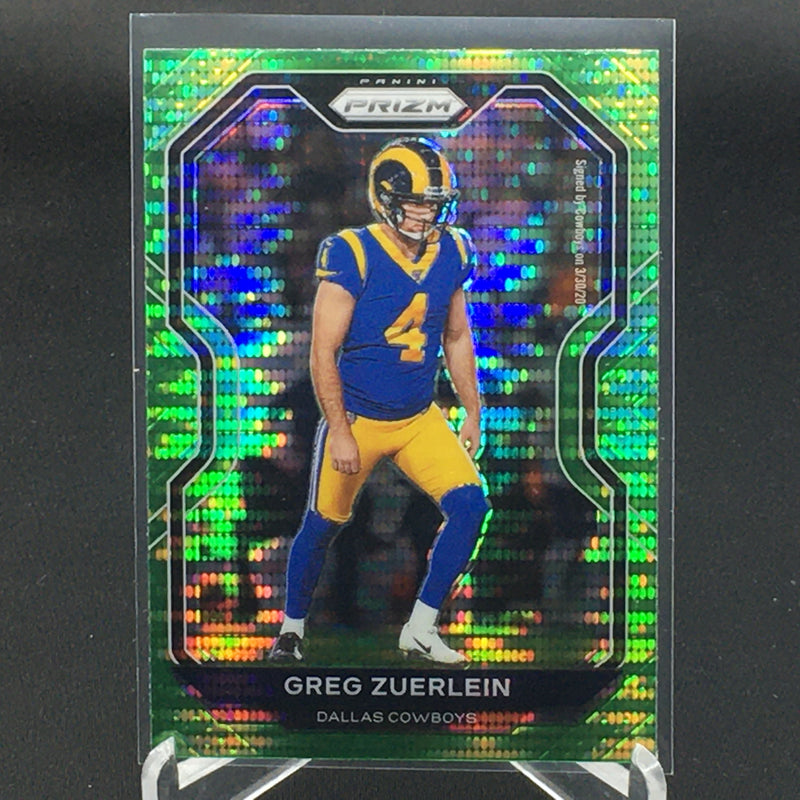 2020 PANINI PRIZM - NEON GREEN PULSAR PRIZM - G. ZUERLEIN -