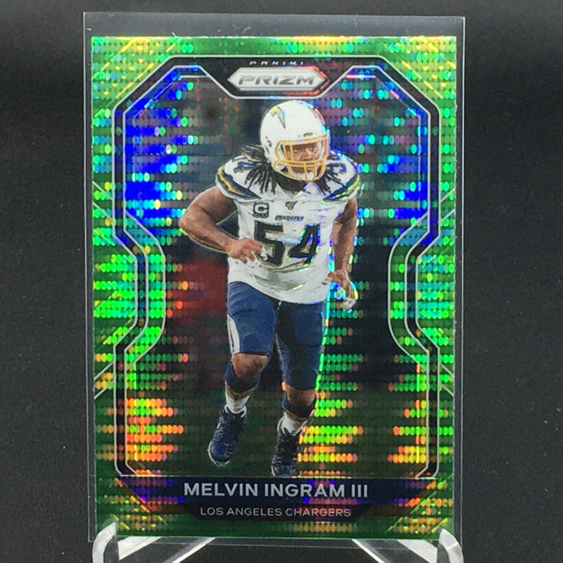 2020 PANINI PRIZM - NEON GREEN PULSAR PRIZM - M. INGRAM -