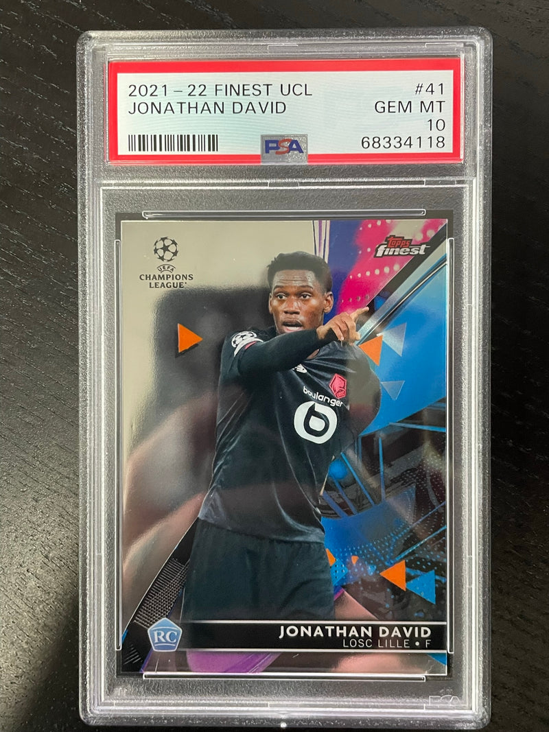 2021 TOPPS FINEST UCL - J. DAVID -