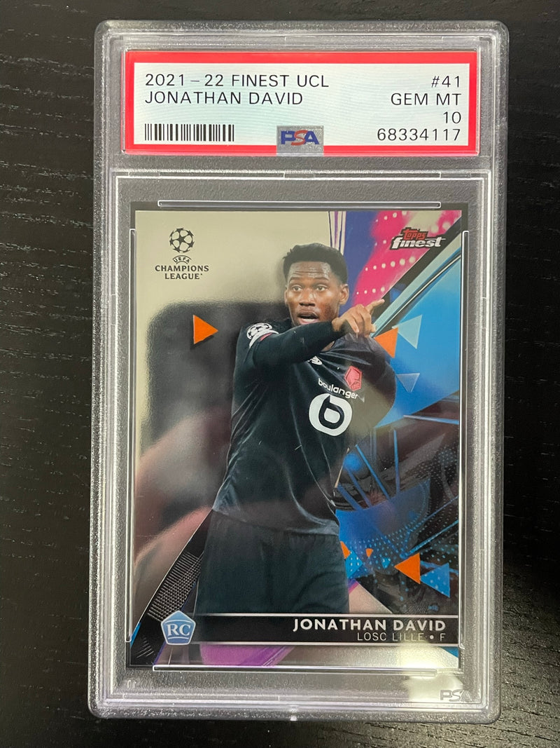 2021 TOPPS FINEST UCL - J. DAVID -