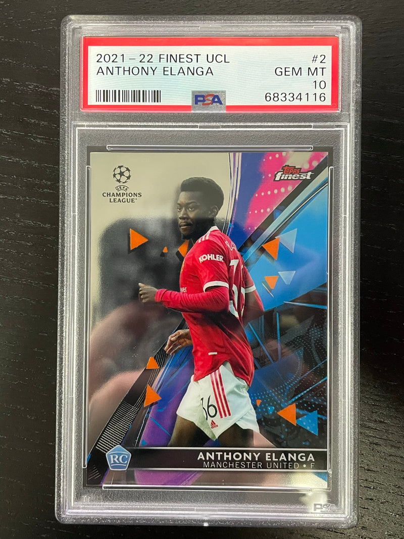 2021 TOPPS FINEST - A. ELANGA -