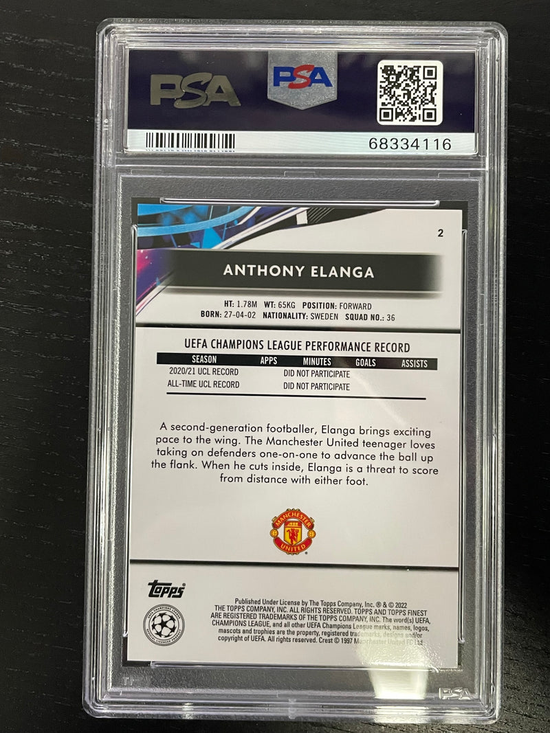 2021 TOPPS FINEST - A. ELANGA -