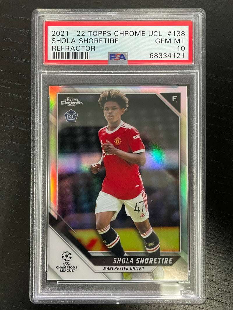 2021 TOPPS CHROME UCL - REFRACTOR - S. SHORETIRE -