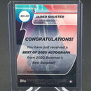 2020 TOPPS BOWMAN'S BEST - J. SHUSTER -