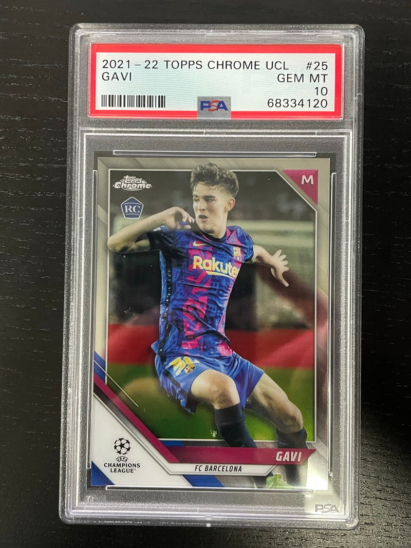 2021 TOPPS CHROME UCL - GAVI -