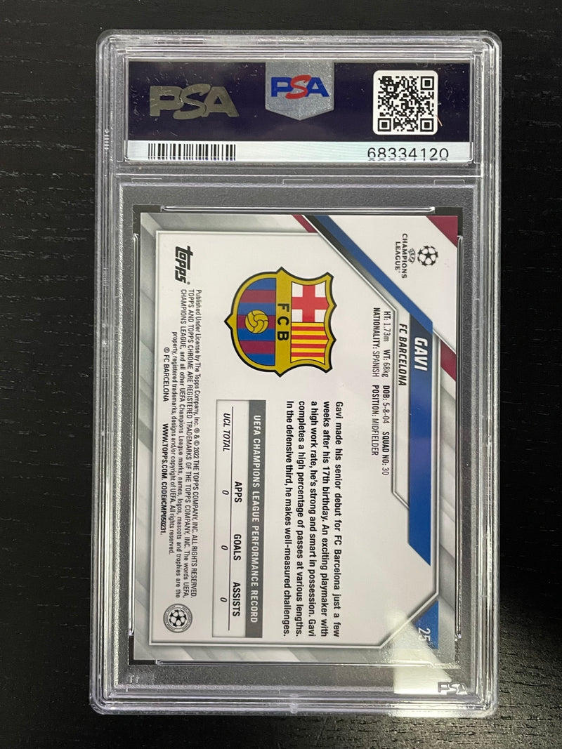 2021 TOPPS CHROME UCL - GAVI -