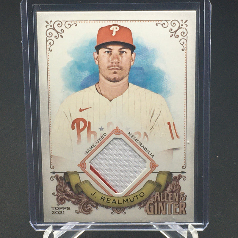 2021 TOPPS ALLEN & GINTER - J. REALMUTO -