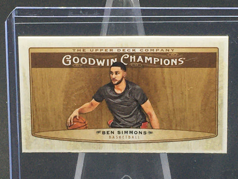 2019 UPPER DECK GOODWIN CHAMPIONS - LUMBERJACK - B. SIMMONS - #70