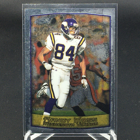 1999 TOPPS CHROME - R. MOSS - #1