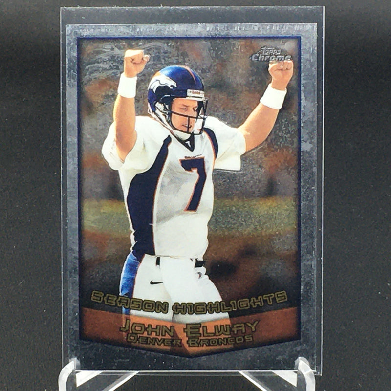 1999 TOPPS CHROME - SEASON HIGHLIGHTS - J. ELWAY -