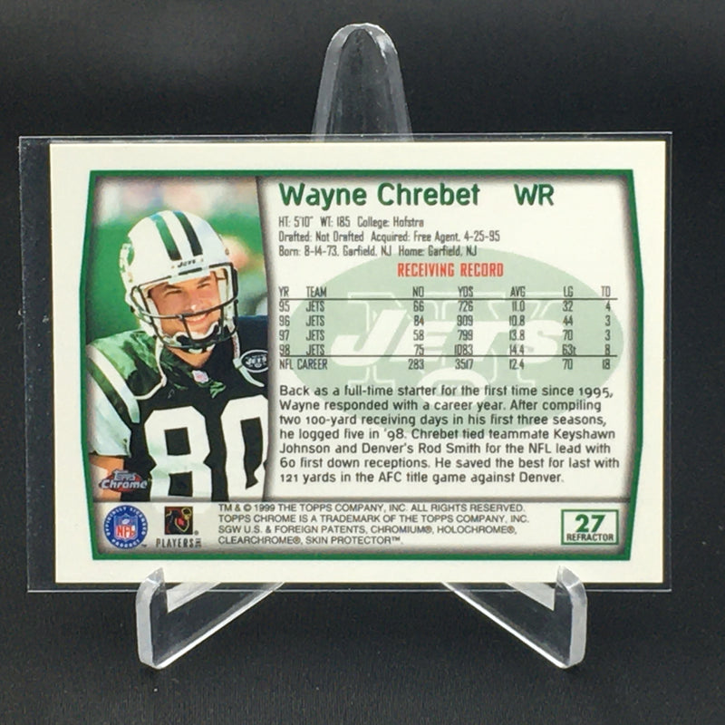 1999 TOPPS CHROME - W. CHREBET -