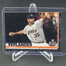 2019 TOPPS UPDATE SERIES - BLACK - J. VERLANDER - #US96 - #'D/67