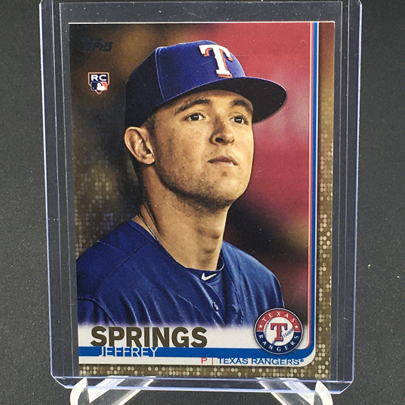 2019  TOPPS SERIES TWO - GOLD PARALLEL - J. SPRINGS - #605 - #'D/2019 - RC