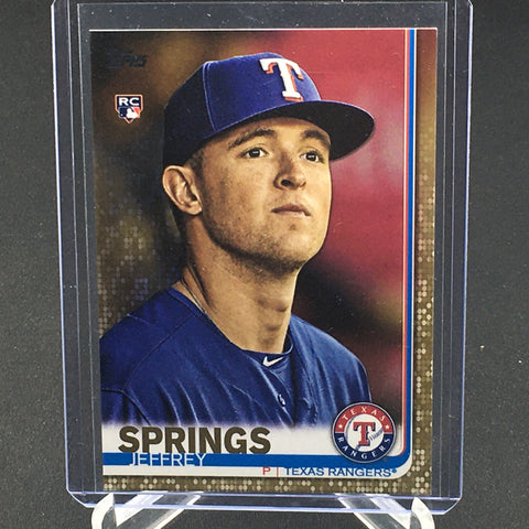 2019  TOPPS SERIES TWO - GOLD PARALLEL - J. SPRINGS - #605 - #'D/2019 - RC