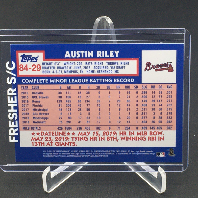 2019 TOPPS 35TH ANNIVERSARY - A. RILEY -