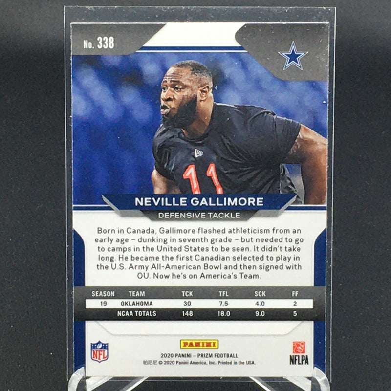 2020 PANINI PRIZM - N. GALLIMORE -