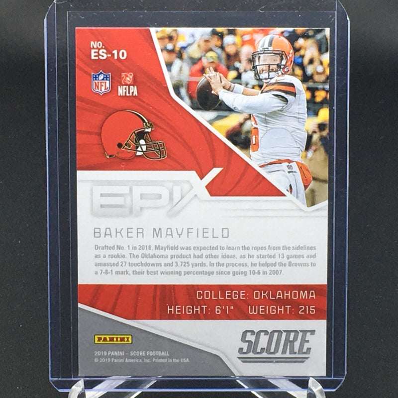 2019 PANINI SCORE - EPX - B. MAYFIELD -