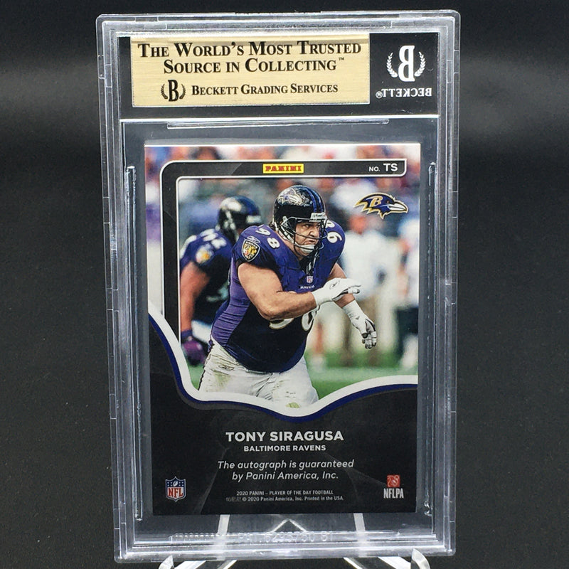 2020 PANINI PLAYER OF THE DAY FOOTBALL - T. SIRAGUSA -