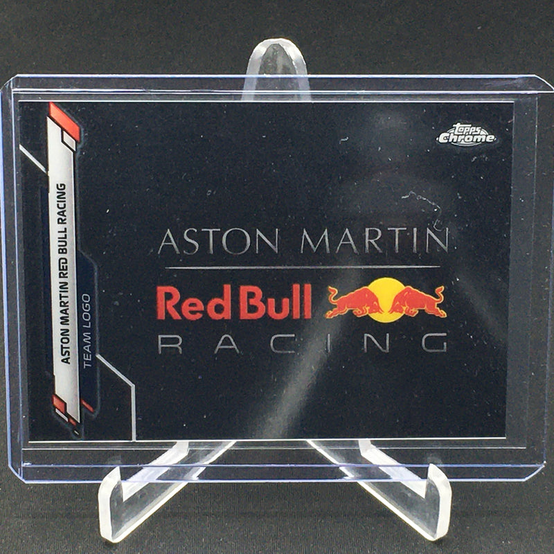 2020 TOPPS CHROME F1 - TEAM LOGO - ASTON MARTIN RED BULL RACING -