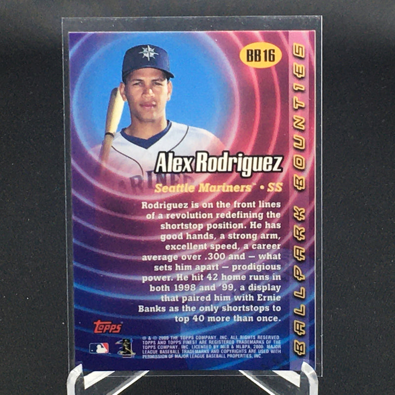 2000 TOPPS FINEST - BALLPARK BOUNTIES - A. RODRIGUEZ -