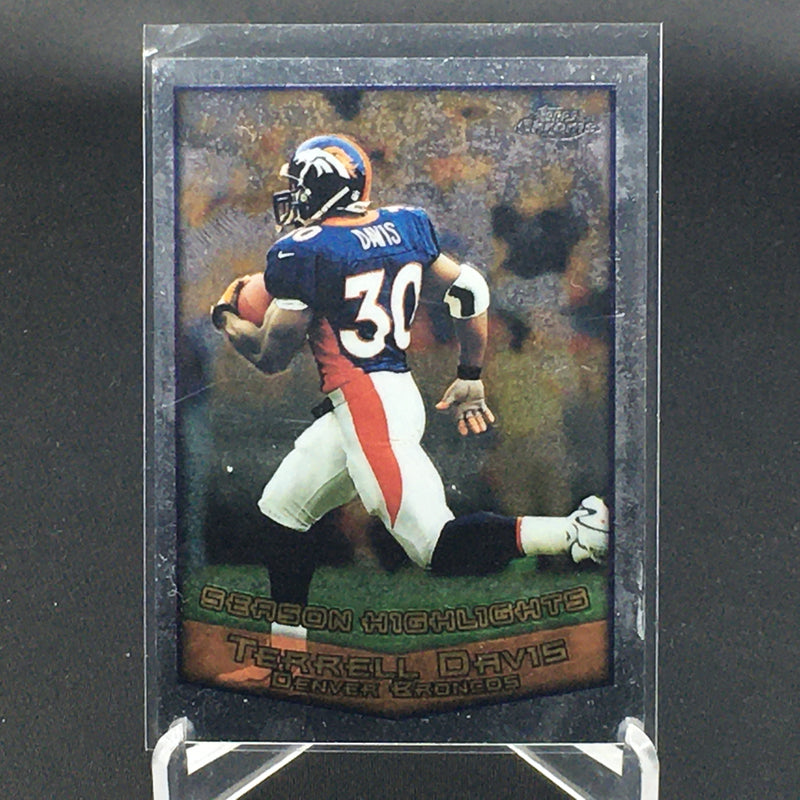 1999 TOPPS CHROME - SEASON HIGHLIGHTS - T. DAVIS -