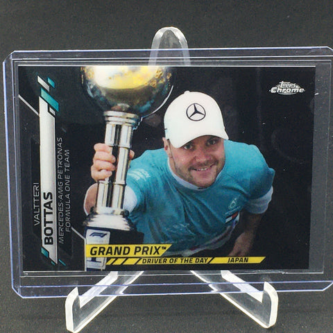 2020 TOPPS CHROME F1 - GRAND PRIX DRIVER OF THE DAY JAPAN - V. BOTTAS - #170