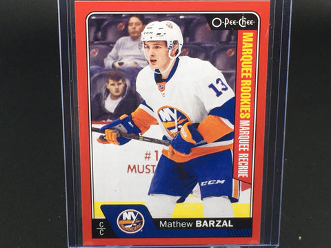 2016 UPPER DECK O-PEE-CHEE - MARQUEE ROOKIES - RED - M. BARZAL - #689 - RC